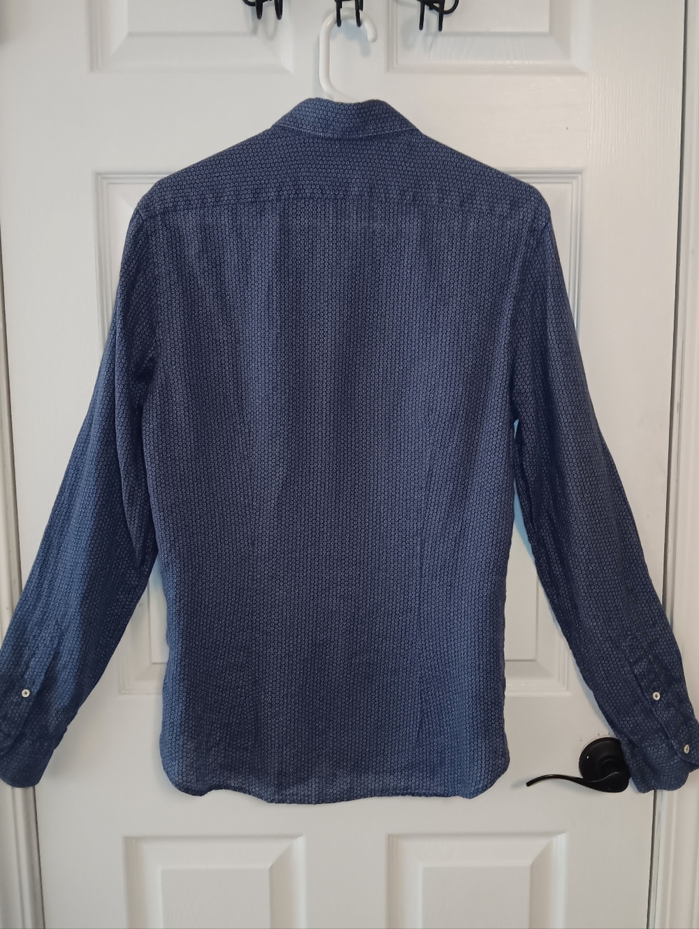 Xacus Long Sleeve Linen Button-Up Shirt - Picture 7 of 9